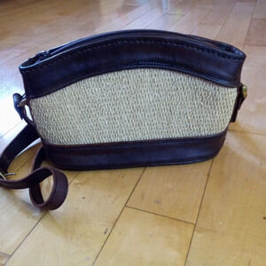 Vintage purple moon crossbody bag